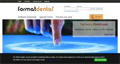 Desktop Screenshot of formatdental.it
